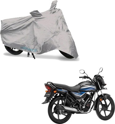 MOTOTRANCE Two Wheeler Cover for Honda(Dream Neo, Silver)