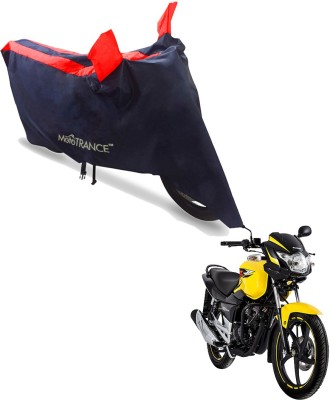 MOTOTRANCE Two Wheeler Cover for Suzuki(GS 150R, Blue, Red)