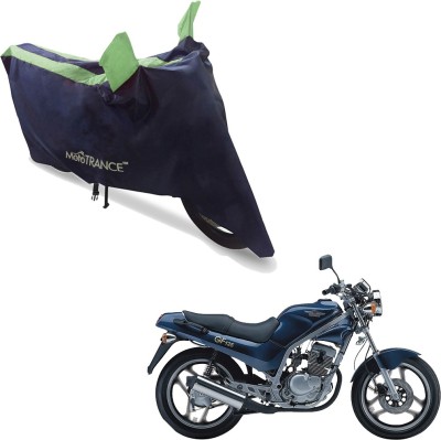 MOTOTRANCE Two Wheeler Cover for Kinetic(GF 125, Blue, Green)