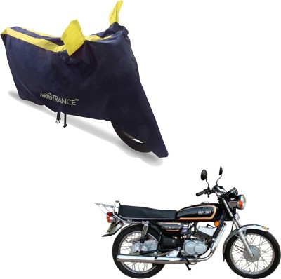 MOTOTRANCE Two Wheeler Cover for Yamaha(RX135, Blue, Yellow)