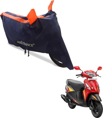 MOTOTRANCE Waterproof Two Wheeler Cover for Hero(Pleasure, Blue, Orange)