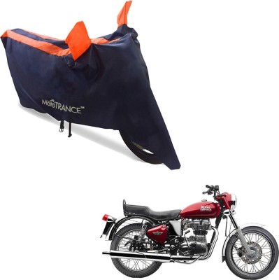 MOTOTRANCE Two Wheeler Cover for Royal Enfield(Bullet Electra Twinspark, Blue, Orange)