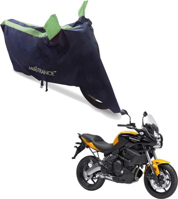 MOTOTRANCE Two Wheeler Cover for Kawasaki(Versys 650, Blue, Green)