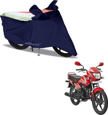 MOTOTRANCE Two Wheeler Cover for Hero(Splendor NXG, Blue)