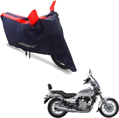 MOTOTRANCE Two Wheeler Cover for Bajaj(Avenger 220 Cruise, Blue, Red)