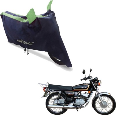 MOTOTRANCE Two Wheeler Cover for Yamaha(RX135, Blue, Green)