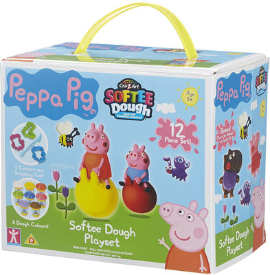 Peppa Pig Softee Dough 2 Pack for 3 Years above