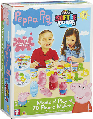 Peppa Pig Softee Dough Figure Kit- Small