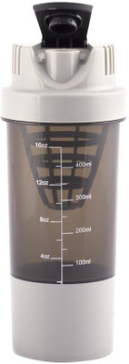 SWISS WONDER 480 ml Tritan Shaker(Pack of 1, Grey)