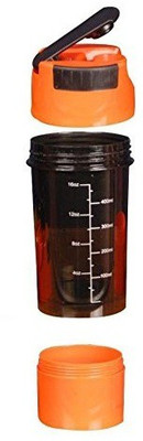 SWISS WONDER 544 ml Tritan Shaker(Pack of 1, Orange)