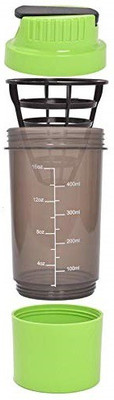 SWISS WONDER 502 ml Tritan Shaker(Pack of 1, Multicolor)