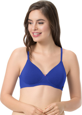 EVERY DE by Amante Women Full Coverage Lightly Padded Bra(Blue)