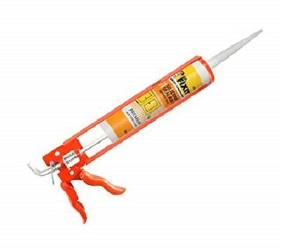 Dr. Fixit Silicone Sealant (BLACK) + Applicator Gun Crack Filler  (280 ml)