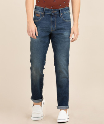 Wrangler Slim Men Blue Jeans