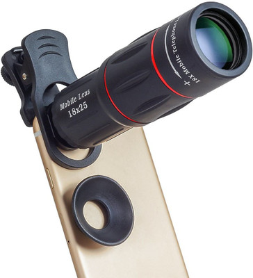 Squaircle 18x 4K HD Optical Zoom Mobile Telephoto Lens Kit DSLR Blur Background Effect Mobile Phone Lens