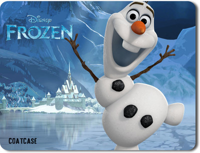 COATCASE MPFZ-05 Olaf Frozen Movie Printed Rubber Base with Anti Skid Feature for Computer and Laptop Designer Gaming Mouse pad Non Slip Base Mousepad(Multicolor)