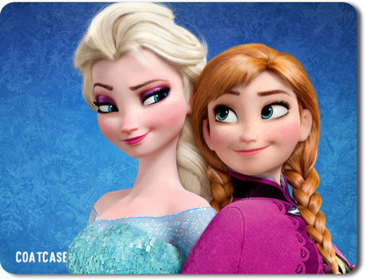 COATCASE MPFZ-039 Frozen Movie Printed Rubber Base with Anti Skid Feature for Computer and Laptop Designer Gaming Mouse pad Non Slip Base Mousepad(Multicolor)