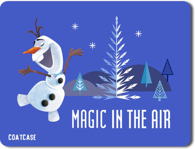COATCASE MPFZ-029 Olaf Frozen Movie Printed Rubber Base with Anti Skid Feature for Computer and Laptop Designer Gaming Mouse pad Non Slip Base Mousepad(Multicolor)