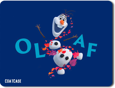 COATCASE MPFZ-032 Olaf Frozen Movie Printed Rubber Base with Anti Skid Feature for Computer and Laptop Designer Gaming Mouse pad Non Slip Base Mousepad(Multicolor)