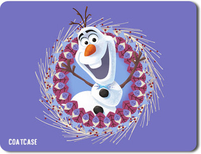 COATCASE MPFZ-033 Olaf Frozen Movie Printed Rubber Base with Anti Skid Feature for Computer and Laptop Designer Gaming Mouse pad Non Slip Base Mousepad(Multicolor)