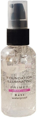 NADJA Professional liquid transparent base primer Pack of 1 Primer  - 50 ml(TRANSPARENT)