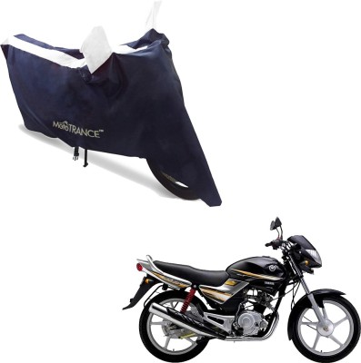 MOTOTRANCE Waterproof Two Wheeler Cover for Yamaha(Libero G5, Blue, White)