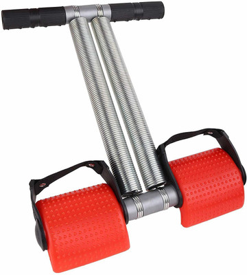kb marty Men's and Women's Multipurpose Double Spring Steel Tummy Waist Trimmer Ab Exerciser(Multicolor)
