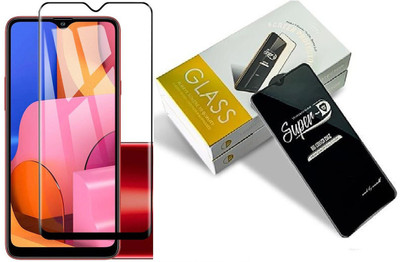 Elica Edge To Edge Tempered Glass for Samsung Galaxy A20s(Pack of 1)
