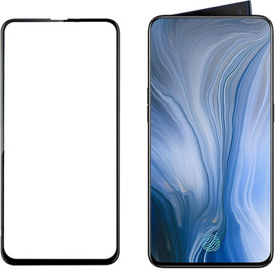 XRENGTH Edge To Edge Tempered Glass for Mi K20, Oppo Reno, Mi K20 Pro(Pack of 1)