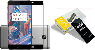 Helix Edge To Edge Tempered Glass for OnePlus 3(Pack of 1)