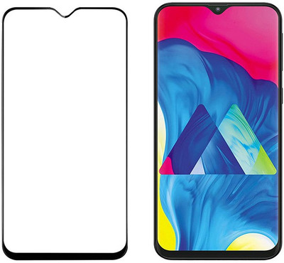 HOBBYTRONICS Edge To Edge Tempered Glass for Samsung Galaxy A10, Samsung Galaxy M10(Pack of 1)