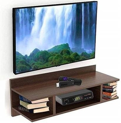 FUTURE GENERATION V GROUP MDF (Medium Density Fiber) Wall Shelf(Number of Shelves - 4, Brown)