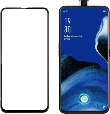HOBBYTRONICS Edge To Edge Tempered Glass for OPPO Reno 2z, Oppo Reno2 F, OPPO K3, Vivo V15, Oppo F11 Pro, Realme X(Pack of 1)