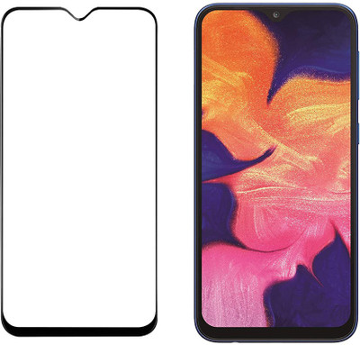 HOBBYTRONICS Edge To Edge Tempered Glass for Samsung Galaxy A10, Samsung Galaxy M10(Pack of 1)