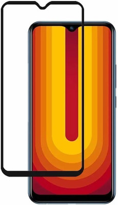 Blue Labs Edge To Edge Tempered Glass for Vivo U10, Vivo Y15(Pack of 1)