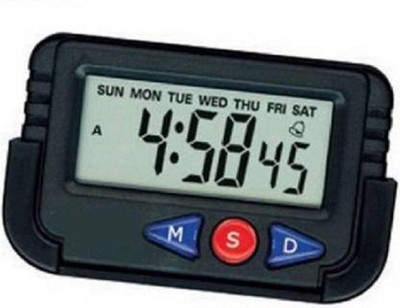 VGmax Digital Black Clock