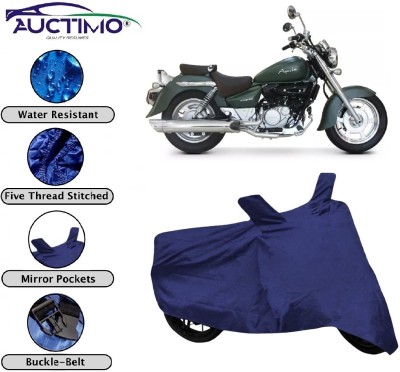 AUCTIMO Two Wheeler Cover for Hyosung(Aquila 250, Blue)