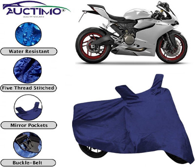 AUCTIMO Two Wheeler Cover for Ducati(899 Panigale, Blue)