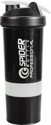 DOVEAZ 500 ml Plastic Shaker(Pack of 1, White)