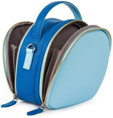 Stela PU leather Mini Camera Bag  (Light Blue)  Camera Bag(Blue)