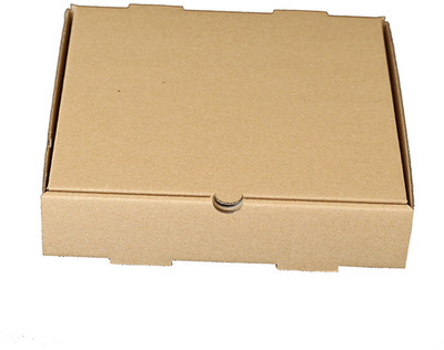 YNK Pizza Box Cardboard 7 Inch pizza Packing and Delivery. Packaging Box(Pack of 25 Brown)