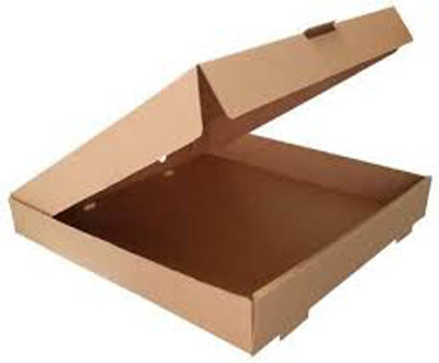 MM WILL CARE Pizza Box Cardboard Pizza packing, Pizza Delivery Packaging Box(Pack of 50 Brown)