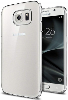 Phone Back Cover Back Cover for Samsung Galaxy S7 Edge, Samsung Galaxy S7 Edge, Samsung Galaxy S7 Edge(Transparent, White, Grip Case, Pack of: 1)