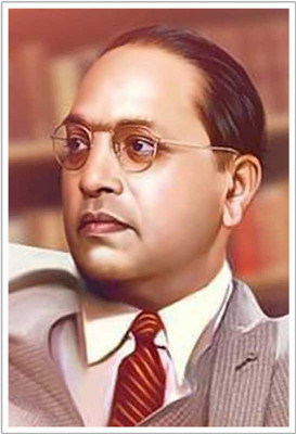 Dr. Bhimrao Ambedkar Baba Saheb Paper Poster Paper Print(18 inch X 12 inch, Rolled)