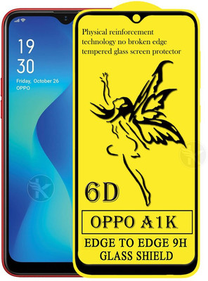 HQ Protection Edge To Edge Tempered Glass for Oppo A1k(Pack of 1)