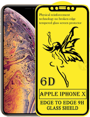 HQ Protection Tempered Glass Guard for Apple iPhone X(Pack of 1)