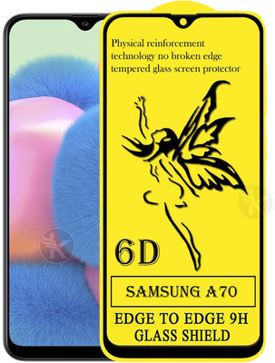 HQ Protection Edge To Edge Tempered Glass for samsung Galaxy A70(Pack of 1)