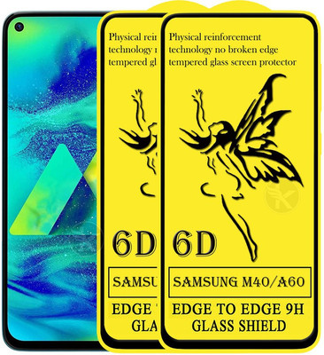 HQ Protection Tempered Glass Guard for samsung Galaxy M40(Pack of 2)