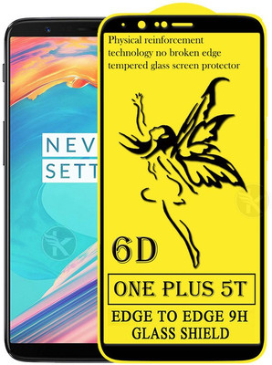 HQ Protection Edge To Edge Tempered Glass for OnePlus 5T(Pack of 1)
