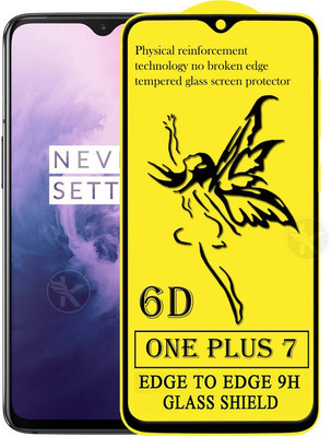 HQ Protection Edge To Edge Tempered Glass for One Plus 7(Pack of 1)
